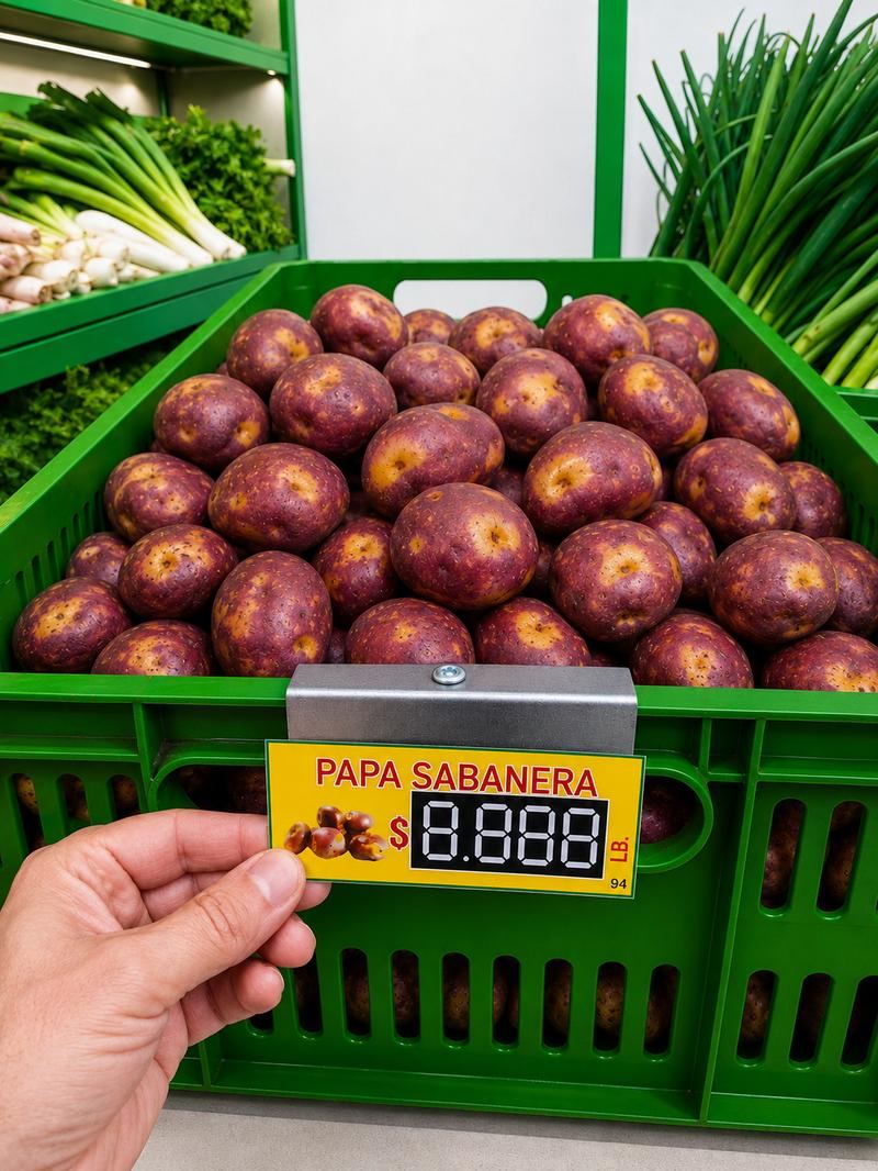 Colocando el marcaprecio